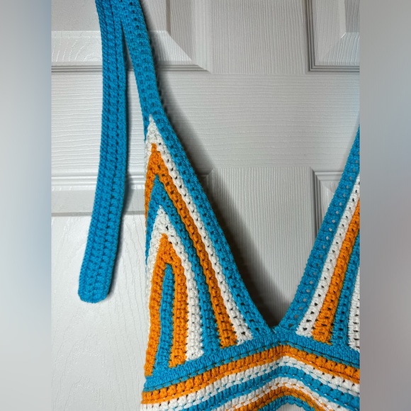 Knitted Beach Tank 🦋🧡 - Picture 2 of 7